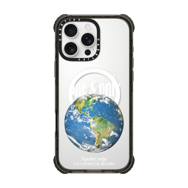 CASETiFY iPhone 16 Pro Max ケース ブラック ウルトラ インパクトケース MagSafe 対応 Quote Quote,Quote One & Only Earth New iPhone CASETiFY iPhone 16 Pro Max ケース ブラック ウルトラ インパクトケース MagSafe 対応 Quote Quote,Quote One & Only Earth New iPhone