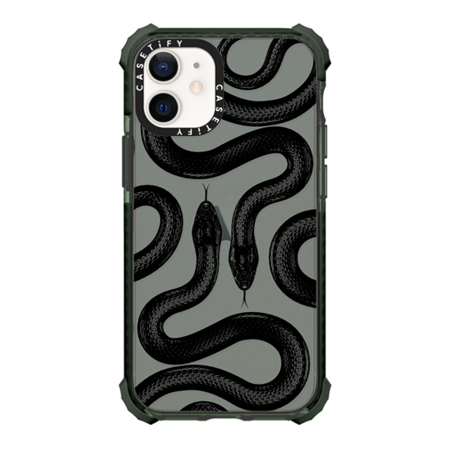 CASETiFY iPhone 12 mini Case Midnight Green ウルトラインパクトケース Animal,Snake,Hype Black Kingsnake CASETiFY iPhone 12 mini Case Midnight Green ウルトラインパクトケース Animal,Snake,Hype Black Kingsnake