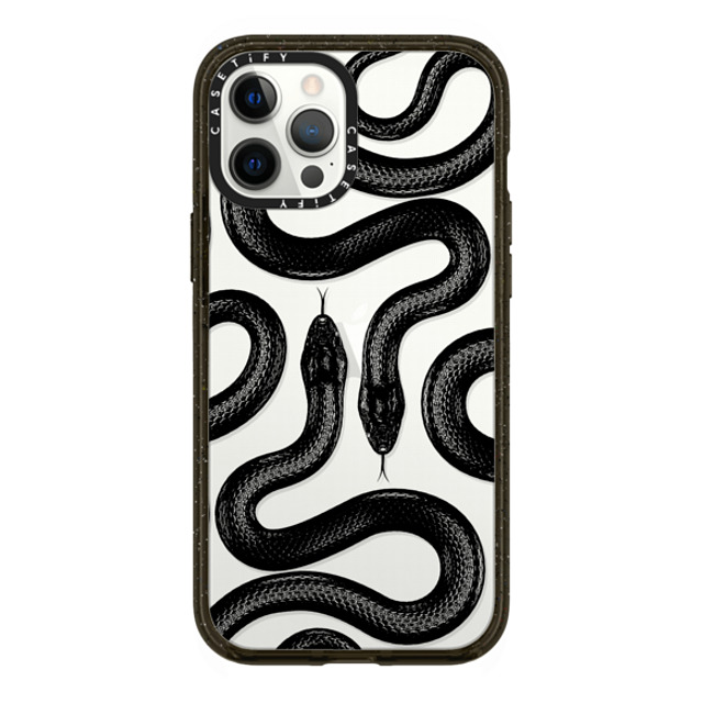 CASETiFY iPhone 12 Pro Max ケース ブラック インパクトケース Snake,Animal Animal,Snake,Hype Black Kingsnake Father's Day CASETiFY iPhone 12 Pro Max ケース ブラック インパクトケース Snake,Animal Animal,Snake,Hype Black Kingsnake Father's Day