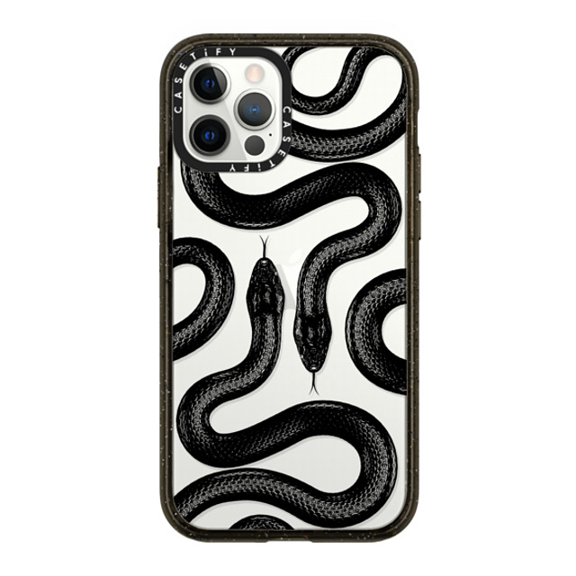 CASETiFY iPhone 12 Pro Case ブラック インパクトケース Snake,Animal Animal,Snake,Hype Black Kingsnake Mother's Day CASETiFY iPhone 12 Pro Case ブラック インパクトケース Snake,Animal Animal,Snake,Hype Black Kingsnake Mother's Day