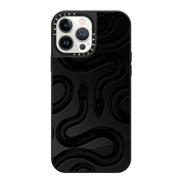 CASETiFY iPhone 13 Pro Max Case Black on Black ミラーケース MagSafe対応 Snake,Animal Animal,Snake,Hype Black Kingsnake Mother's Day CASETiFY iPhone 13 Pro Max Case Black on Black ミラーケース MagSafe対応 Snake,Animal Animal,Snake,Hype Black Kingsnake Mother's Day