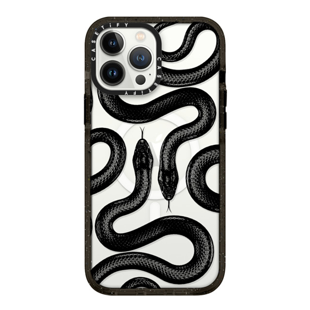 CASETiFY iPhone 13 Pro Max Case Black Impact Case MagSafe Compatible Snake,Animal Animal,Snake,Hype Black Kingsnake Mother's Day CASETiFY iPhone 13 Pro Max Case Black Impact Case MagSafe Compatible Snake,Animal Animal,Snake,Hype Black Kingsnake Mother's Day