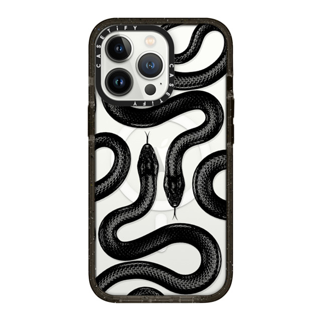 CASETiFY iPhone 13 Pro Case Black Impact Case MagSafe Compatible Snake,Animal Animal,Snake,Hype Black Kingsnake Mother's Day CASETiFY iPhone 13 Pro Case Black Impact Case MagSafe Compatible Snake,Animal Animal,Snake,Hype Black Kingsnake Mother's Day