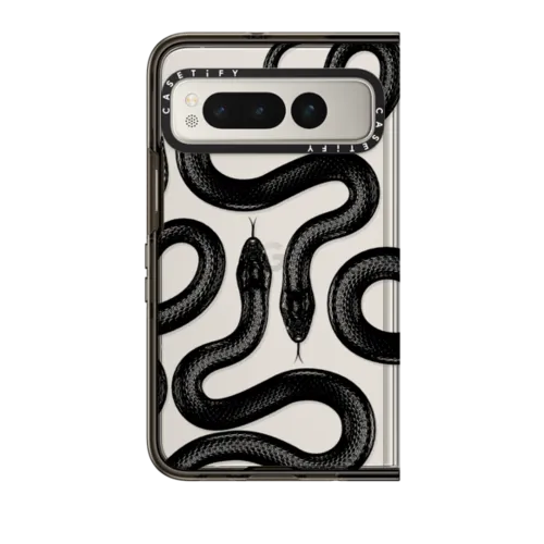 Pixel Fold - Black Kingsnake