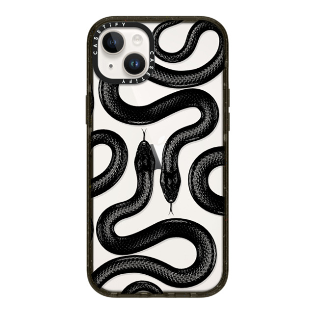 CASETiFY iPhone 14 Plus Case Black Impact Case Animal,Snake,Hype Black Kingsnake CASETiFY iPhone 14 Plus Case Black Impact Case Animal,Snake,Hype Black Kingsnake