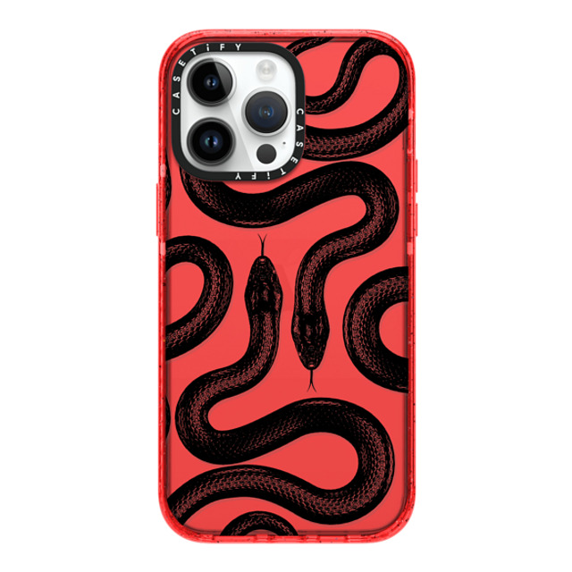 CASETiFY iPhone 14 Pro Max Case レッド インパクトケース Snake,Animal Animal,Snake,Hype Black Kingsnake Mother's Day CASETiFY iPhone 14 Pro Max Case レッド インパクトケース Snake,Animal Animal,Snake,Hype Black Kingsnake Mother's Day