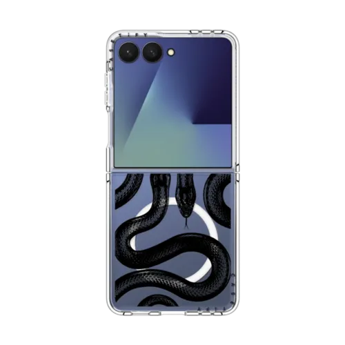Galaxy Z Flip7 - Black Kingsnake