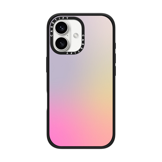 CASETiFY iPhone 16 ケース マットブラック インパクトケース MagSafe対応 Pastel,Gradient,Futurism,Pastel Pastel Gradient