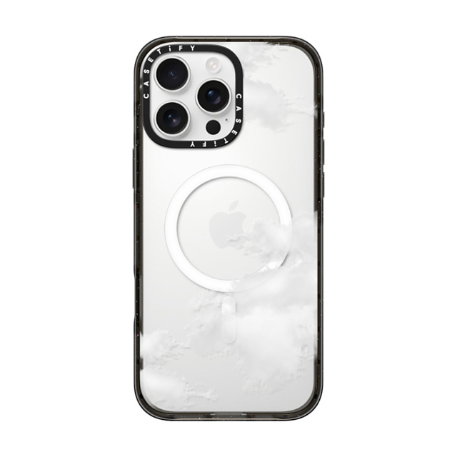 CASETiFY iPhone 16 Pro Max Case Black Impact Case MagSafe Compatible Clouds casetify_artist Father's Day CASETiFY iPhone 16 Pro Max Case Black Impact Case MagSafe Compatible Clouds casetify_artist Father's Day
