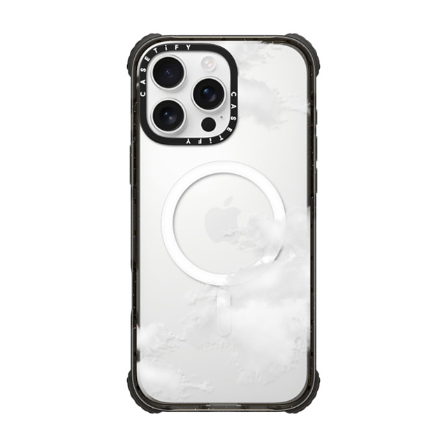 CASETiFY iPhone 16 Pro Max ケース ブラック ウルトラ インパクトケース MagSafe 対応 Clouds casetify_artist Father's Day CASETiFY iPhone 16 Pro Max ケース ブラック ウルトラ インパクトケース MagSafe 対応 Clouds casetify_artist Father's Day