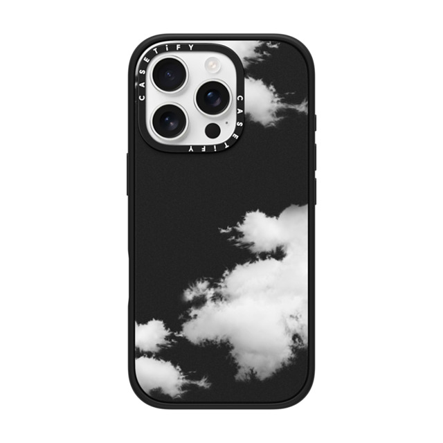 CASETiFY iPhone 16 Pro ケース マットブラック インパクトケース MagSafe対応 Clouds casetify_artist Father's Day CASETiFY iPhone 16 Pro ケース マットブラック インパクトケース MagSafe対応 Clouds casetify_artist Father's Day
