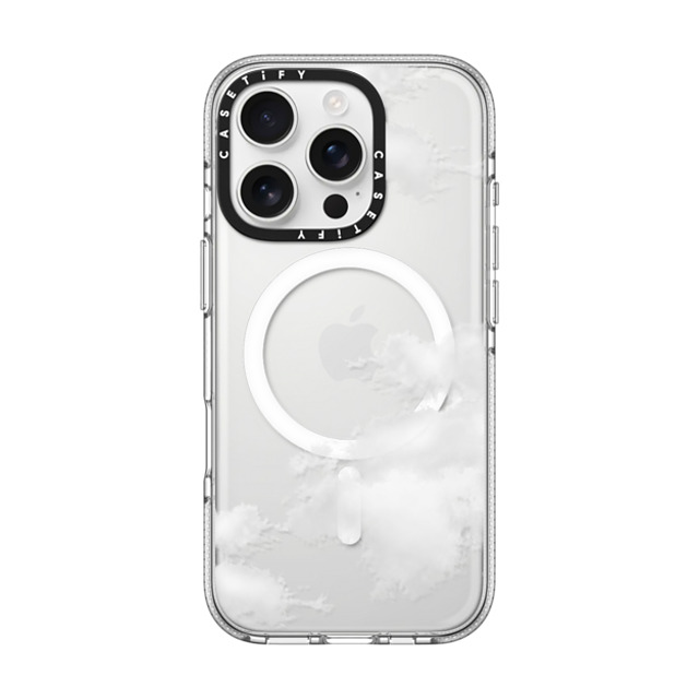 CASETiFY iPhone 16 Pro ケース クリア クリア ケース MagSafe対応 Clouds casetify_artist Father's Day CASETiFY iPhone 16 Pro ケース クリア クリア ケース MagSafe対応 Clouds casetify_artist Father's Day