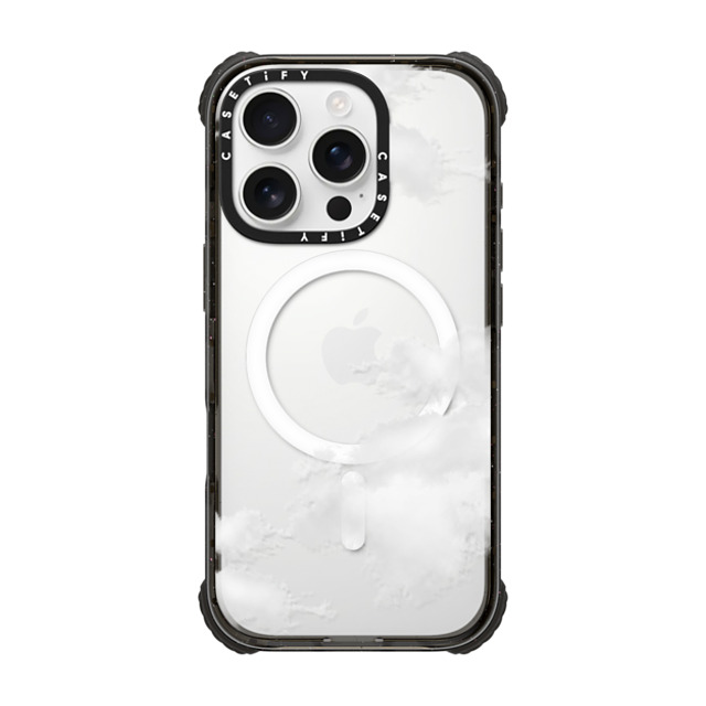 CASETiFY iPhone 16 Pro Case Black ウルトラ インパクトケース MagSafe 対応 Clouds casetify_artist Father's Day CASETiFY iPhone 16 Pro Case Black ウルトラ インパクトケース MagSafe 対応 Clouds casetify_artist Father's Day