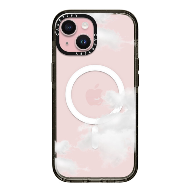 CASETiFY iPhone 15 ケース ブラック インパクトケース MagSafe対応 Clouds casetify_artist Father's Day CASETiFY iPhone 15 ケース ブラック インパクトケース MagSafe対応 Clouds casetify_artist Father's Day