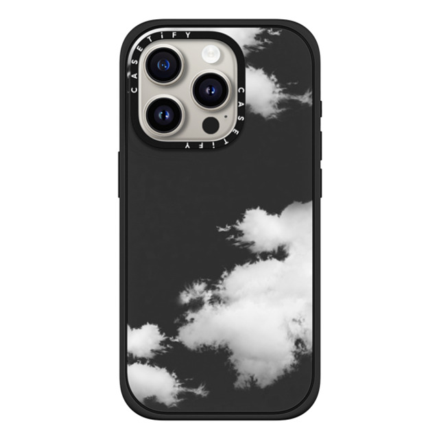 CASETiFY iPhone 15 Pro ケース マットブラック インパクトケース MagSafe対応 Clouds casetify_artist Father's Day CASETiFY iPhone 15 Pro ケース マットブラック インパクトケース MagSafe対応 Clouds casetify_artist Father's Day