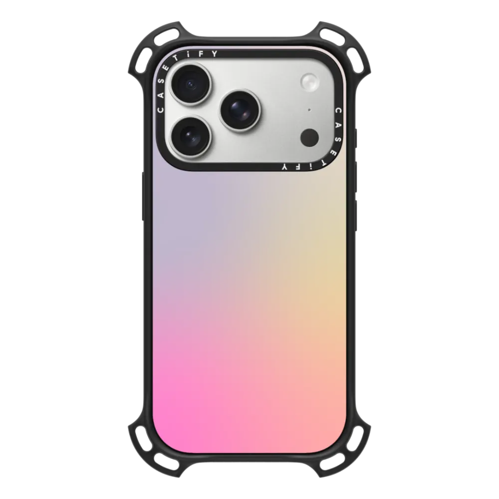 Impact Clear iPhone 17 Pro Case MagSafe Compatible - Pastel Gradient