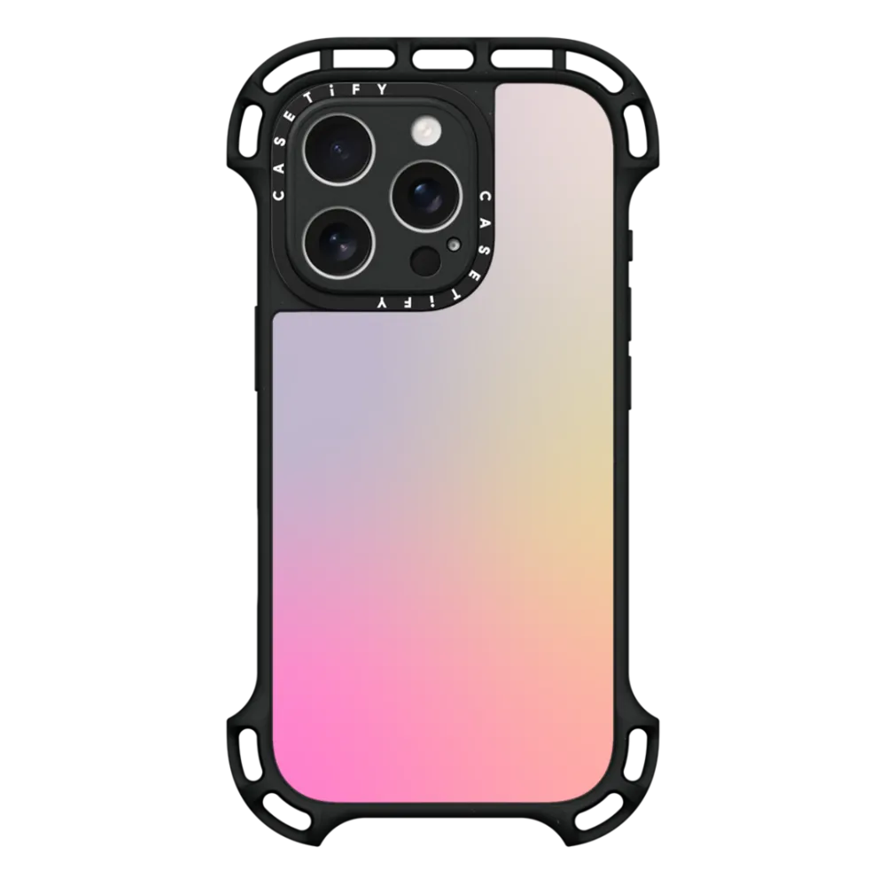 Ultra Bounce iPhone 16 Pro Case MagSafe Compatible - Pastel Gradient