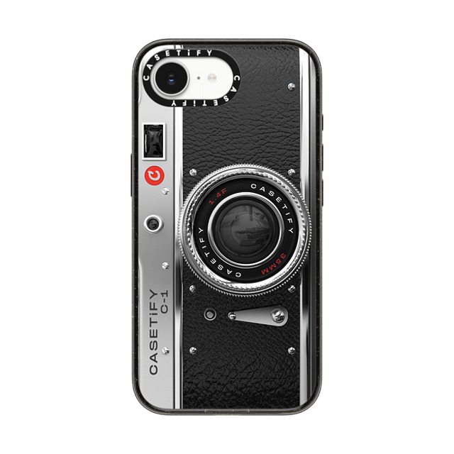CASETiFY iPhone 16e Case Black Impact Case MagSafe Compatible Camera カメラ Camera Case - Classic Back to School CASETiFY iPhone 16e Case Black Impact Case MagSafe Compatible Camera カメラ Camera Case - Classic Back to School