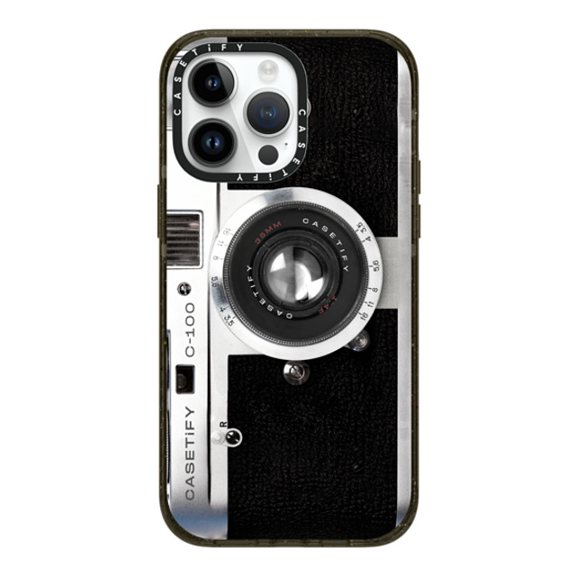 CASETiFY iPhone 14 Pro Max ケース ブラック インパクトケース MagSafe対応 Camera Case - Urban Chic casetify_artist