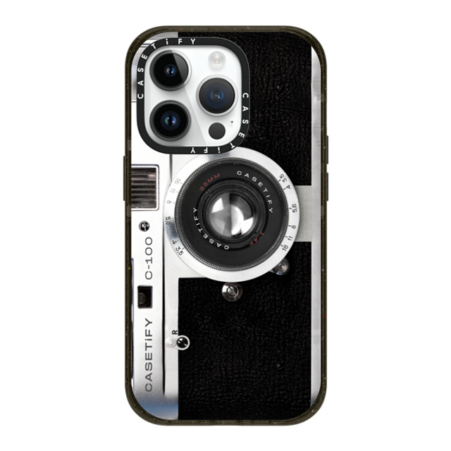 CASETiFY iPhone 14 Pro ケース ブラック インパクトケース MagSafe対応 Camera Case - Urban Chic casetify_artist