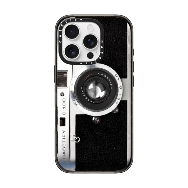 CASETiFY iPhone 16 Pro ケース Black インパクトケース Camera Case - Urban Chic casetify_artist CASETiFY iPhone 16 Pro ケース Black インパクトケース Camera Case - Urban Chic casetify_artist