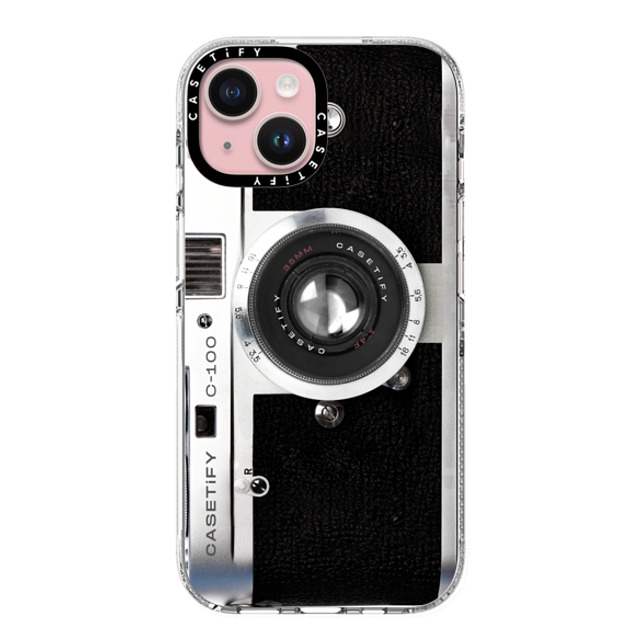 CASETiFY iPhone 15 ケース クリア クリア ケース MagSafe対応 Camera Case - Urban Chic casetify_artist