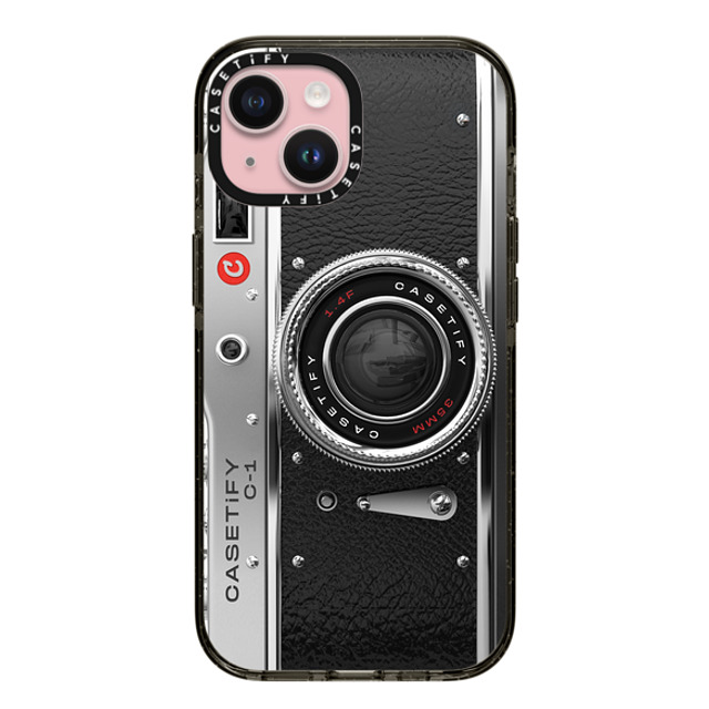 CASETiFY iPhone 15 ケース ブラック インパクトケース MagSafe対応 Camera カメラ Camera Case - Classic Back to School CASETiFY iPhone 15 ケース ブラック インパクトケース MagSafe対応 Camera カメラ Camera Case - Classic Back to School