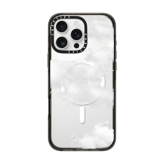 CASETiFY iPhone 16 Pro Max Case Black Impact Case MagSafe Compatible Cloud Cloud Clouds Mother's Day CASETiFY iPhone 16 Pro Max Case Black Impact Case MagSafe Compatible Cloud Cloud Clouds Mother's Day