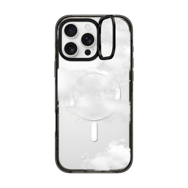 CASETiFY iPhone 16 Pro Max ケース ブラック インパクトリングスタンドケース MagSafe対応 Cloud Cloud Clouds Father's Day CASETiFY iPhone 16 Pro Max ケース ブラック インパクトリングスタンドケース MagSafe対応 Cloud Cloud Clouds Father's Day