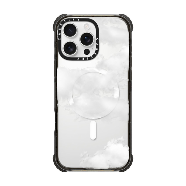 CASETiFY iPhone 16 Pro Max ケース ブラック ウルトラ インパクトケース MagSafe 対応 Cloud Cloud Clouds Father's Day CASETiFY iPhone 16 Pro Max ケース ブラック ウルトラ インパクトケース MagSafe 対応 Cloud Cloud Clouds Father's Day
