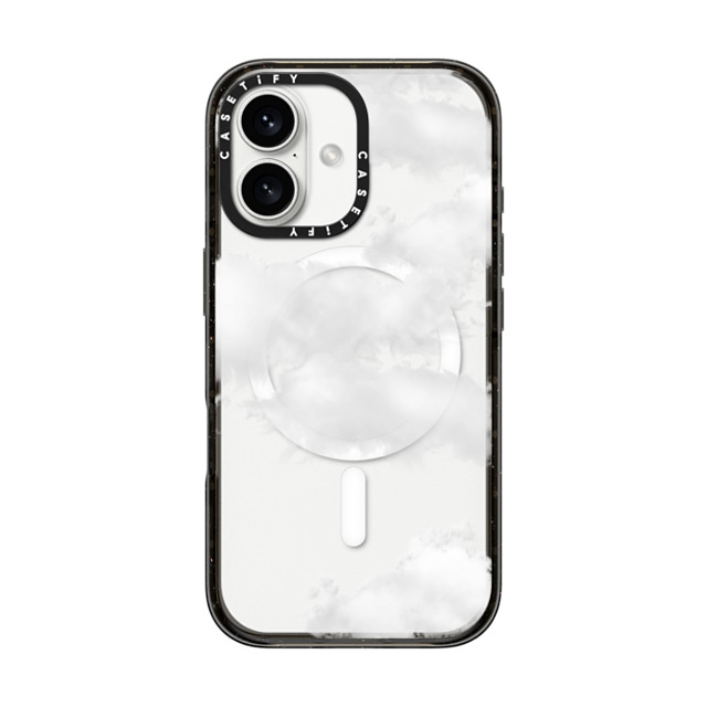 CASETiFY iPhone 16 ケース ブラック インパクトケース MagSafe対応 Cloud Cloud Clouds Father's Day CASETiFY iPhone 16 ケース ブラック インパクトケース MagSafe対応 Cloud Cloud Clouds Father's Day
