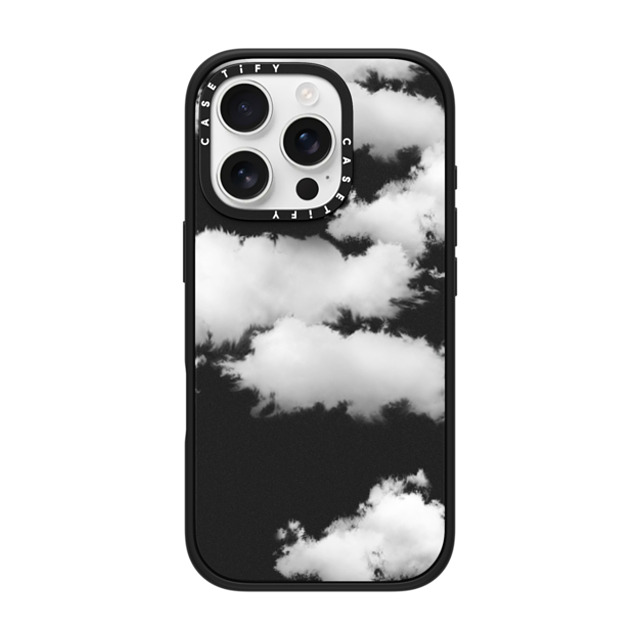 CASETiFY iPhone 16 Pro ケース マットブラック インパクトケース MagSafe対応 Cloud Cloud Clouds Father's Day CASETiFY iPhone 16 Pro ケース マットブラック インパクトケース MagSafe対応 Cloud Cloud Clouds Father's Day