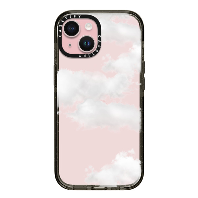 CASETiFY iPhone 15 Case Black インパクトケース Cloud Cloud Clouds Mother's Day CASETiFY iPhone 15 Case Black インパクトケース Cloud Cloud Clouds Mother's Day