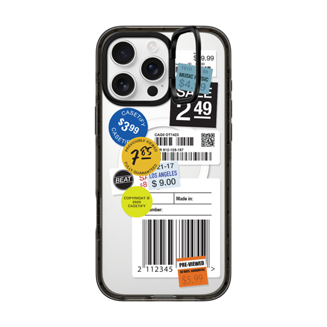 CASETiFY iPhone 16 Pro Max ケース ブラック インパクトリングスタンドケース MagSafe対応 Sticker ステッカー Label Sticker Design Father's Day CASETiFY iPhone 16 Pro Max ケース ブラック インパクトリングスタンドケース MagSafe対応 Sticker ステッカー Label Sticker Design Father's Day