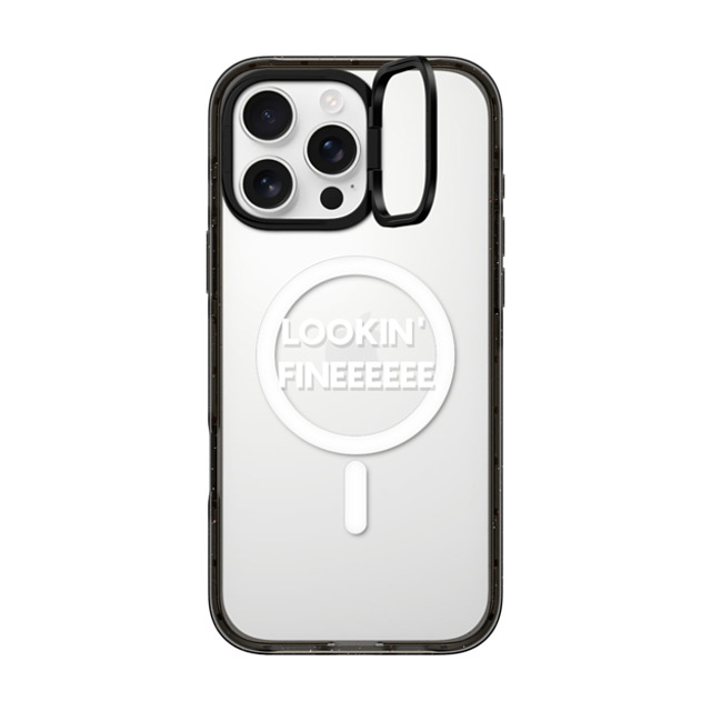 CASETiFY iPhone 16 Pro Max Case Black インパクトリングスタンドケース MagSafe対応 Quote,Typography LOOKIN' FINE CASETiFY iPhone 16 Pro Max Case Black インパクトリングスタンドケース MagSafe対応 Quote,Typography LOOKIN' FINE