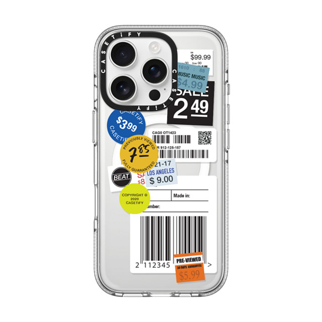 CASETiFY iPhone 16 Pro ケース クリア クリア ケース MagSafe対応 Sticker ステッカー Label Sticker Design Father's Day CASETiFY iPhone 16 Pro ケース クリア クリア ケース MagSafe対応 Sticker ステッカー Label Sticker Design Father's Day