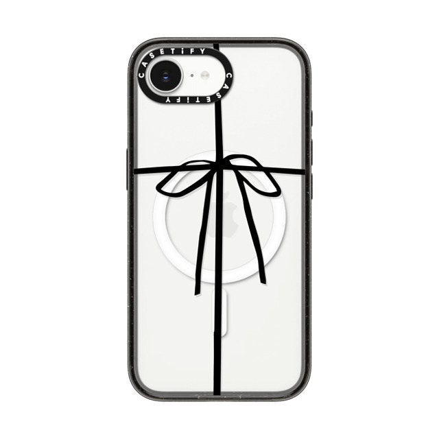 CASETiFY iPhone 16e ケース ブラック インパクトケース MagSafe対応 Ribbon,Christmas Ribbon,Christmas WRAPPED IN A BOW Back to School CASETiFY iPhone 16e ケース ブラック インパクトケース MagSafe対応 Ribbon,Christmas Ribbon,Christmas WRAPPED IN A BOW Back to School