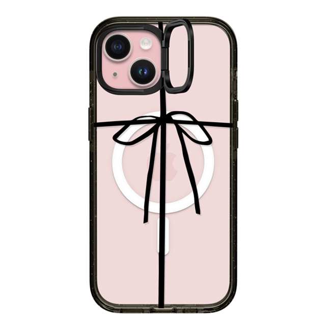 CASETiFY iPhone 15 ケース ブラック インパクトリングスタンドケース MagSafe対応 Ribbon,Christmas Ribbon,Christmas WRAPPED IN A BOW Father's Day CASETiFY iPhone 15 ケース ブラック インパクトリングスタンドケース MagSafe対応 Ribbon,Christmas Ribbon,Christmas WRAPPED IN A BOW Father's Day