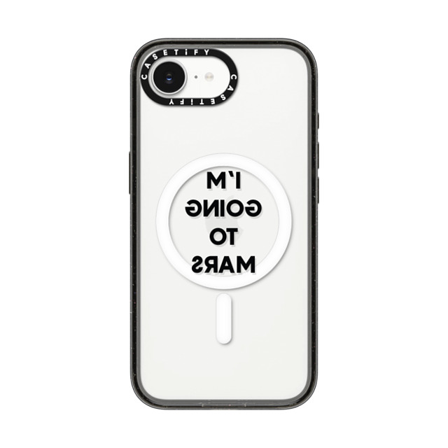 CASETiFY iPhone 16e Case Black Impact Case MagSafe Compatible Quote,Typography Quote,Typography I'M GOING TO MARS Back to School CASETiFY iPhone 16e Case Black Impact Case MagSafe Compatible Quote,Typography Quote,Typography I'M GOING TO MARS Back to School