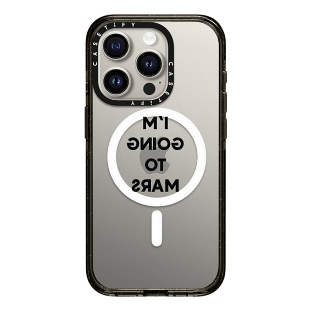 CASETiFY iPhone 15 Pro Case Black Impact Case MagSafe Compatible Quote,Typography Quote,Typography I'M GOING TO MARS Mother's Day CASETiFY iPhone 15 Pro Case Black Impact Case MagSafe Compatible Quote,Typography Quote,Typography I'M GOING TO MARS Mother's Day