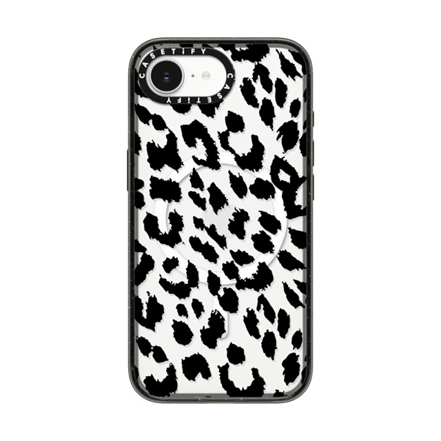 CASETiFY iPhone 16e Case Black Impact Case MagSafe Compatible Leopard レオパード Lacie Leopard Back to School CASETiFY iPhone 16e Case Black Impact Case MagSafe Compatible Leopard レオパード Lacie Leopard Back to School