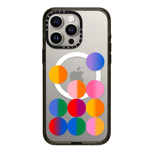 CASETiFY iPhone 15 Pro Max Case Black Impact Case MagSafe Compatible Rainbow,Abstract Rainbow,Digital Art,Abstract Sugar Bubbles Back to School CASETiFY iPhone 15 Pro Max Case Black Impact Case MagSafe Compatible Rainbow,Abstract Rainbow,Digital Art,Abstract Sugar Bubbles Back to School