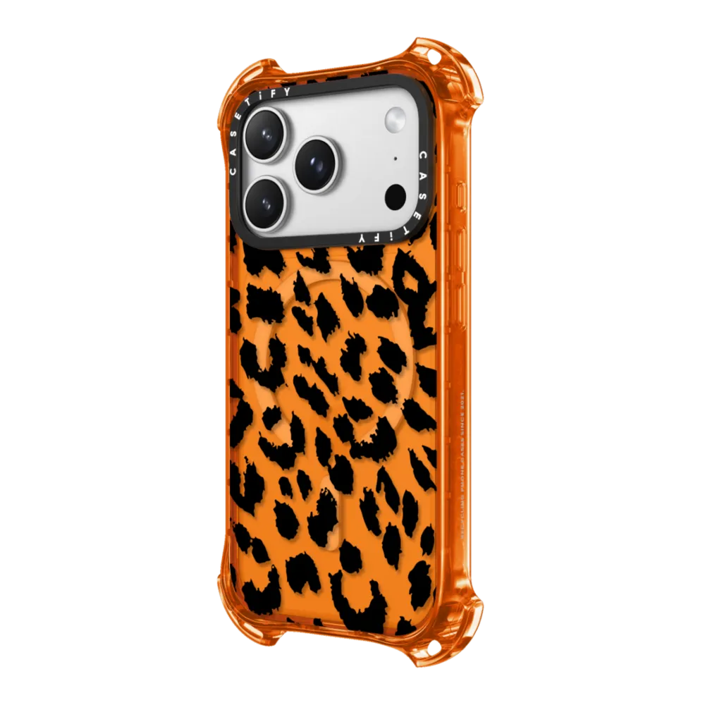 Bounce iPhone 17 Pro Max Case MagSafe Compatible - Lacie Leopard
