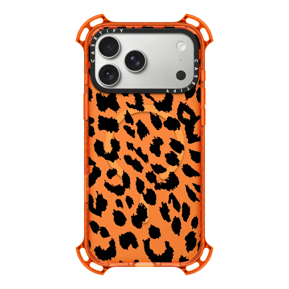 Bounce iPhone 17 Pro Max Case MagSafe Compatible - Lacie Leopard