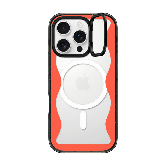 CASETiFY iPhone 16 Pro ケース ブラック インパクトリングスタンドケース MagSafe対応 CASETiFY RED casetify_artist Father's Day CASETiFY iPhone 16 Pro ケース ブラック インパクトリングスタンドケース MagSafe対応 CASETiFY RED casetify_artist Father's Day