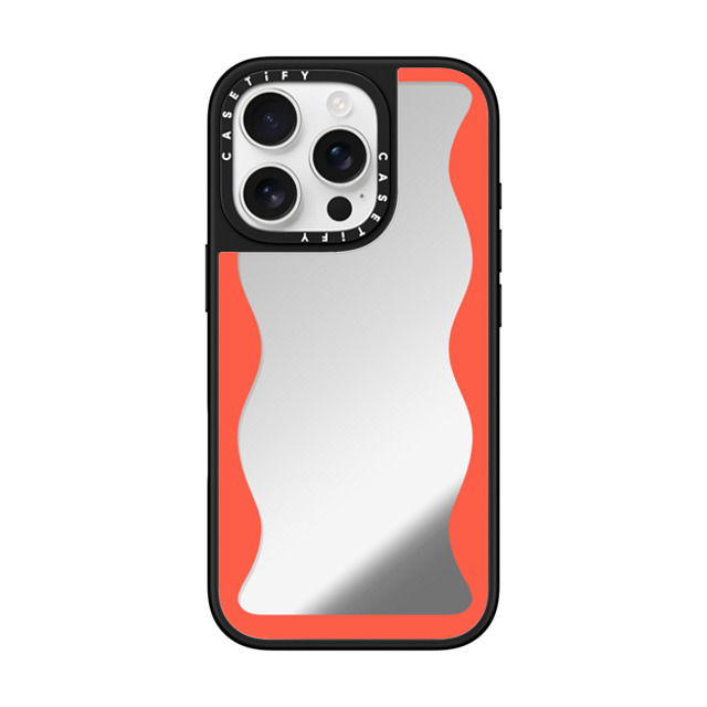 CASETiFY iPhone 16 Pro ケース Silver on Black ミラーケース MagSafe対応 CASETiFY RED casetify_artist Father's Day CASETiFY iPhone 16 Pro ケース Silver on Black ミラーケース MagSafe対応 CASETiFY RED casetify_artist Father's Day
