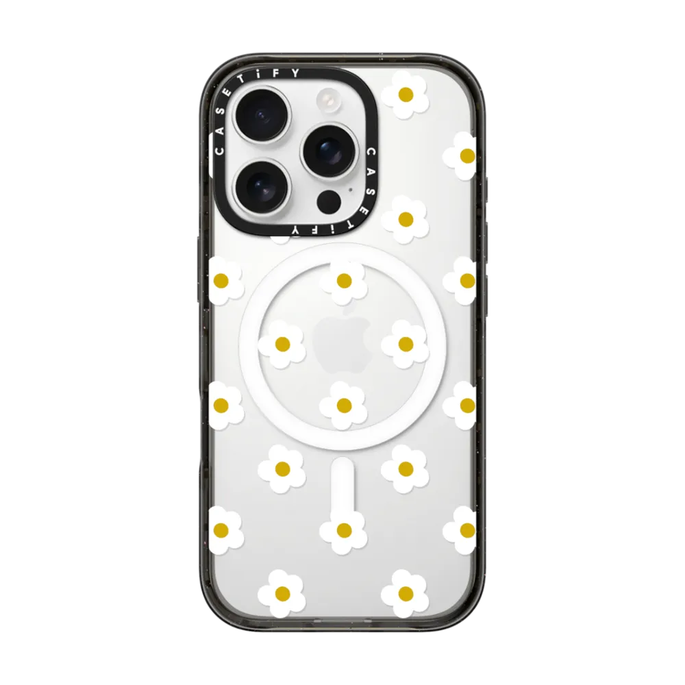 Impact iPhone 16 Pro Case MagSafe Compatible - Ditsy Daisies