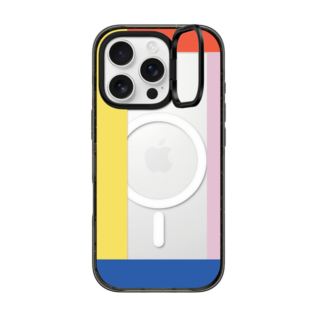 CASETiFY iPhone 16 Pro ケース ブラック インパクトリングスタンドケース MagSafe対応 CASETiFY PRINT casetify_artist Father's Day CASETiFY iPhone 16 Pro ケース ブラック インパクトリングスタンドケース MagSafe対応 CASETiFY PRINT casetify_artist Father's Day