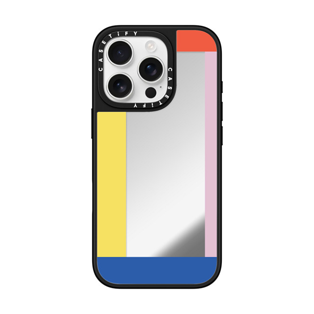 CASETiFY iPhone 16 Pro ケース Silver on Black ミラーケース MagSafe対応 CASETiFY PRINT casetify_artist Father's Day CASETiFY iPhone 16 Pro ケース Silver on Black ミラーケース MagSafe対応 CASETiFY PRINT casetify_artist Father's Day