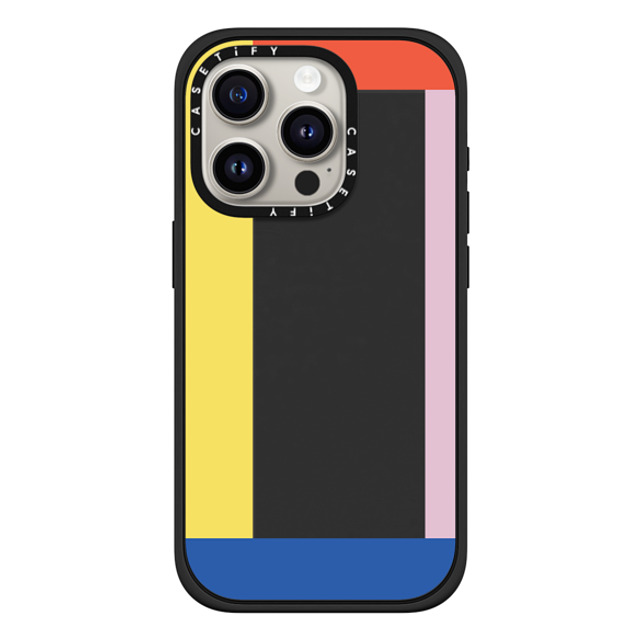 CASETiFY iPhone 15 Pro ケース マットブラック インパクトケース MagSafe対応 CASETiFY PRINT casetify_artist Back to School CASETiFY iPhone 15 Pro ケース マットブラック インパクトケース MagSafe対応 CASETiFY PRINT casetify_artist Back to School
